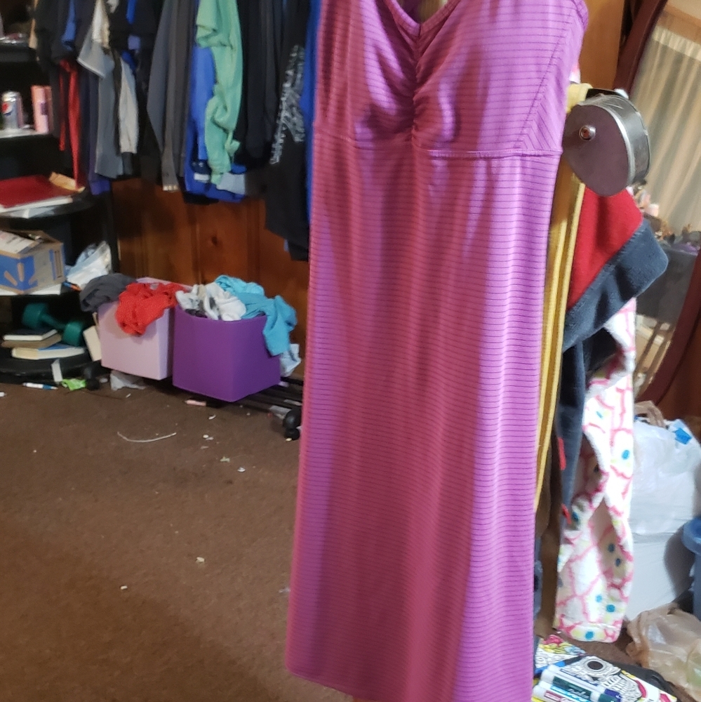 Purple athletic dress
